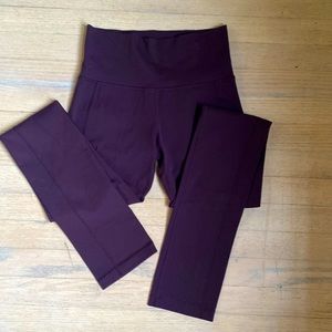 Purple Lululemon leggings